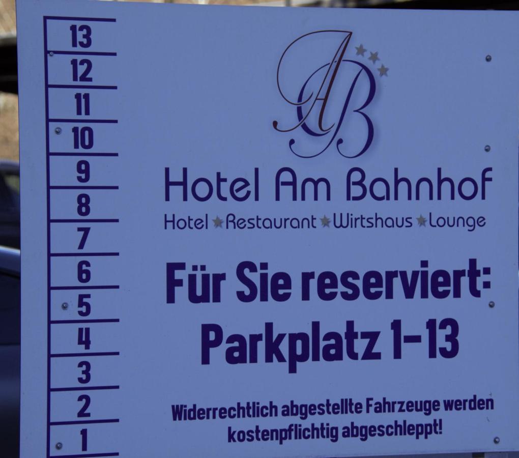 Hotel Am Bahnhof Weilburg Exterior photo